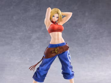 The King of Fighters XV Fighting Girls Collection Blue Mary 1/7 Scale Figure