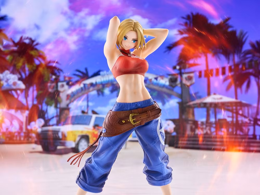 The King of Fighters XV Fighting Girls Collection Blue Mary (Limited Edition) 1/7 Scale Figure