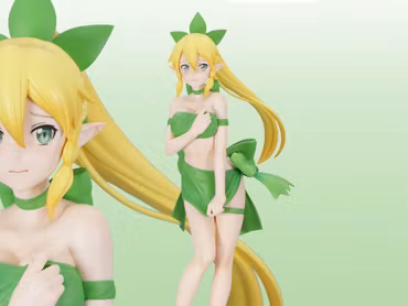 Sword Art Online BiCute Ribbons Leafa Figure