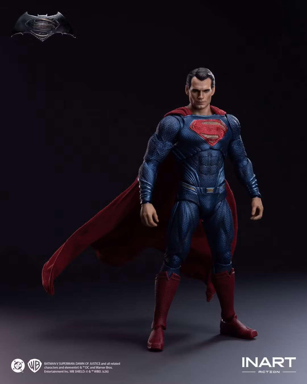 Batman v Superman: Dawn of Justice InArt Superman 1/12 Scale Action Figure