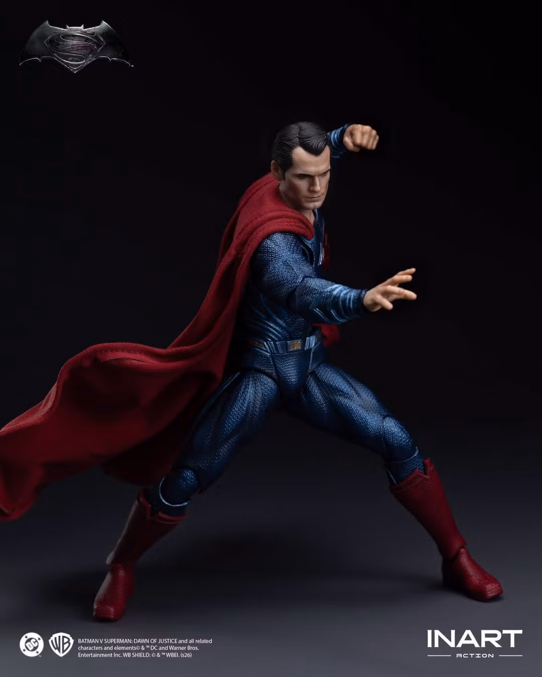 Batman v Superman: Dawn of Justice InArt Superman 1/12 Scale Action Figure
