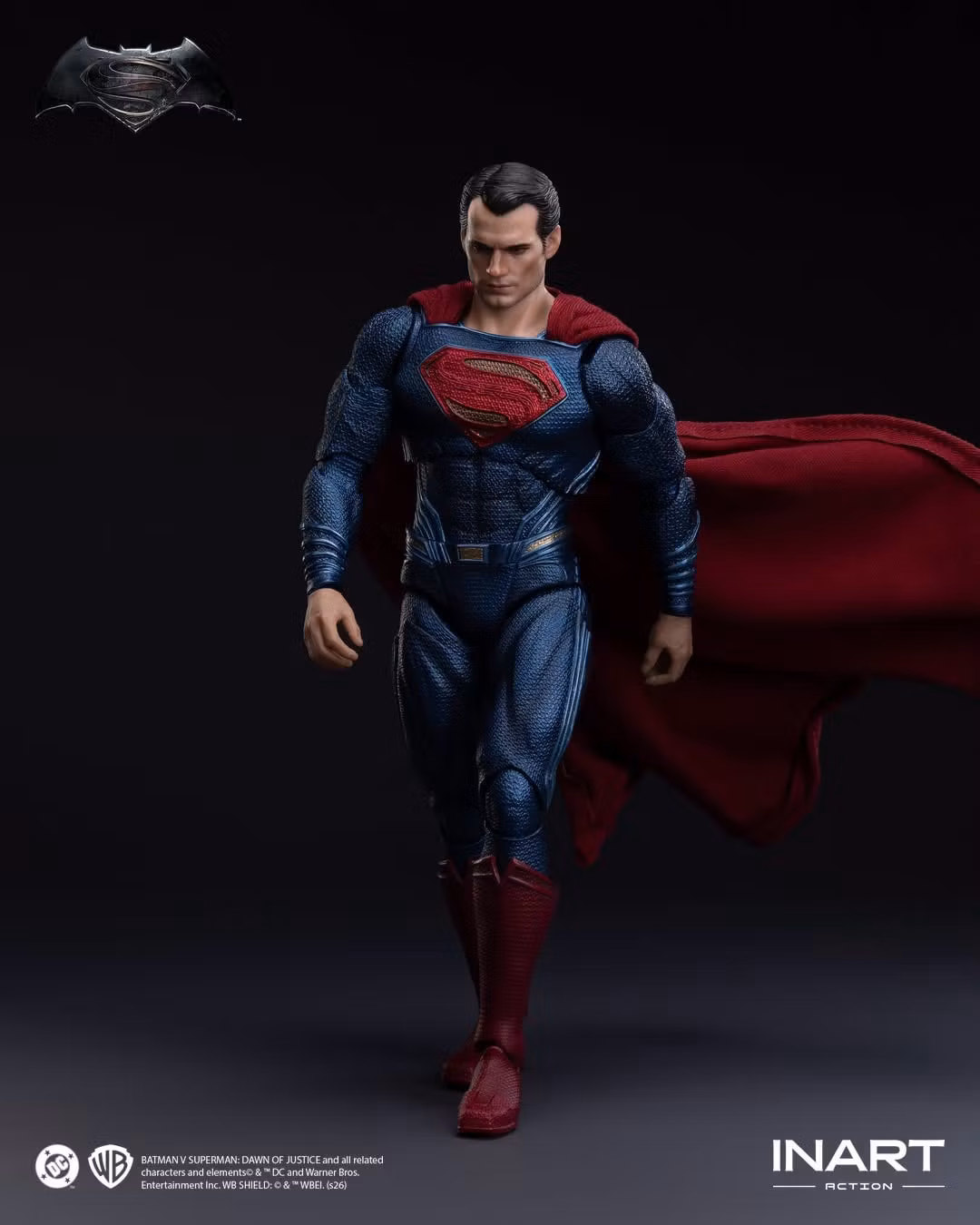 Batman v Superman: Dawn of Justice InArt Superman 1/12 Scale Action Figure