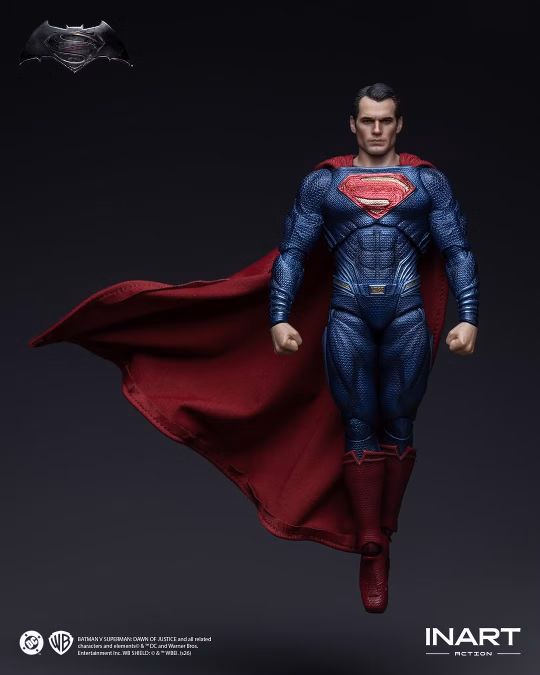 Batman v Superman: Dawn of Justice InArt Superman 1/12 Scale Action Figure