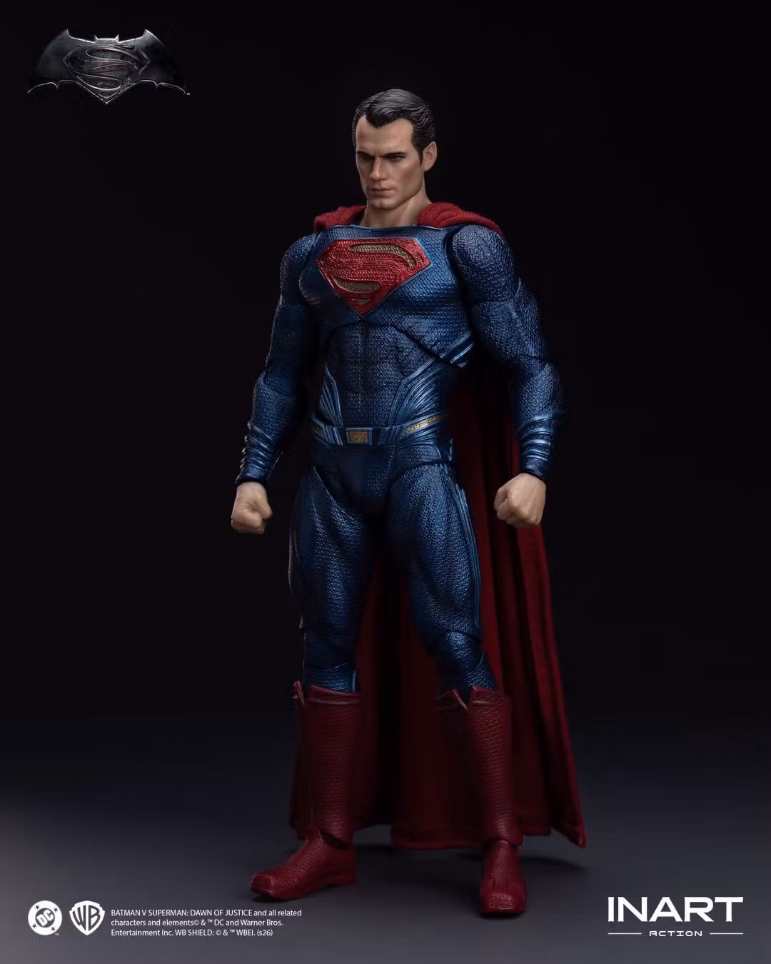 Batman v Superman: Dawn of Justice InArt Superman 1/12 Scale Action Figure