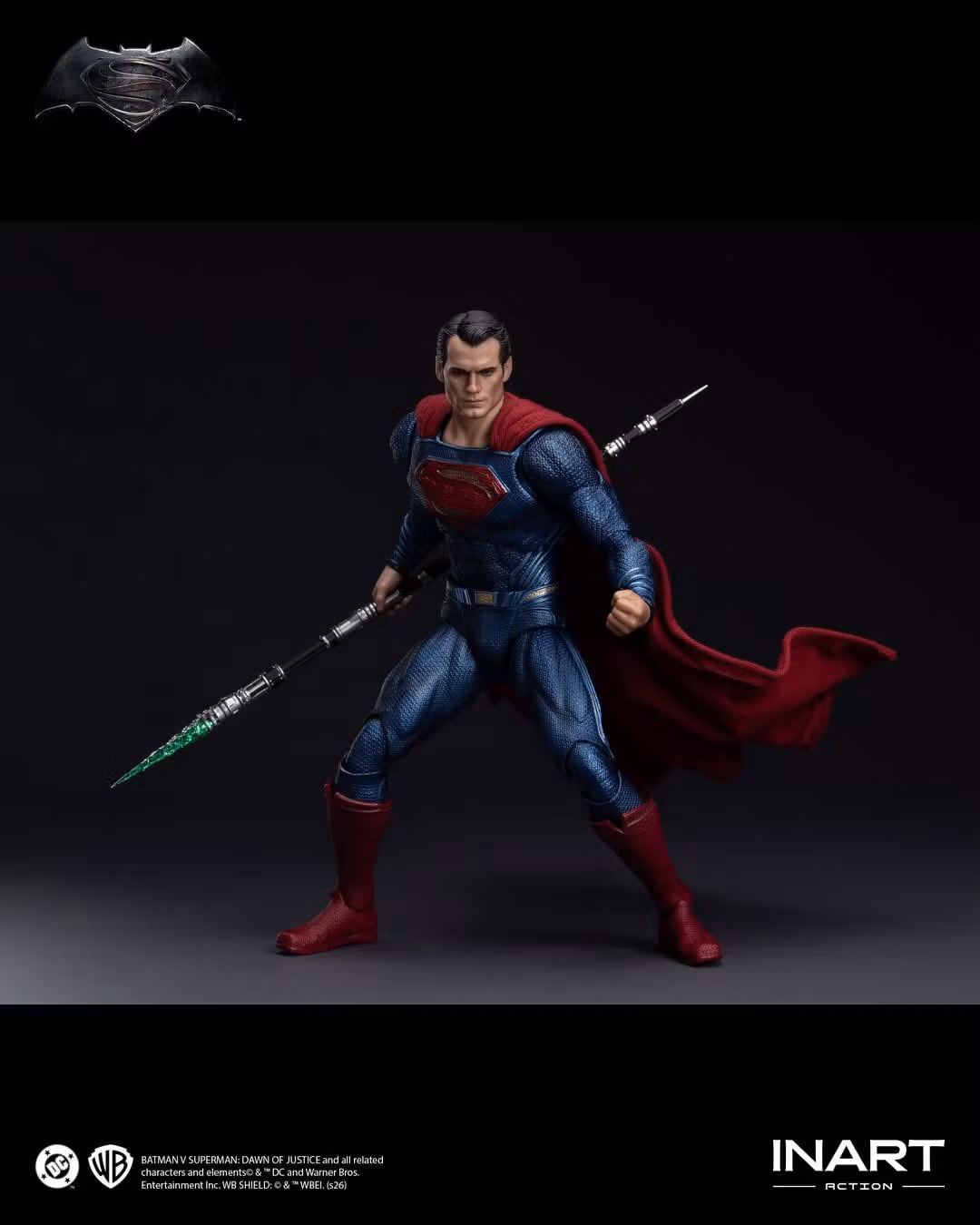 Batman v Superman: Dawn of Justice InArt Superman 1/12 Scale Action Figure