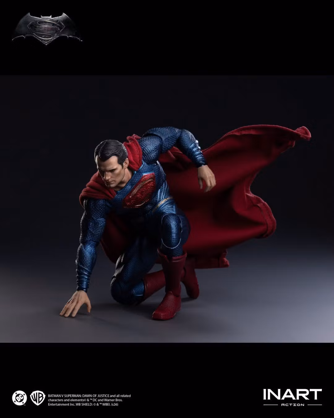 Batman v Superman: Dawn of Justice InArt Superman 1/12 Scale Action Figure