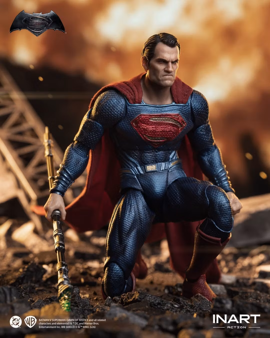 Batman v Superman: Dawn of Justice InArt Superman 1/12 Scale Action Figure