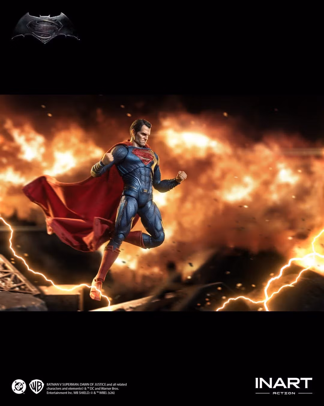Batman v Superman: Dawn of Justice InArt Superman 1/12 Scale Action Figure