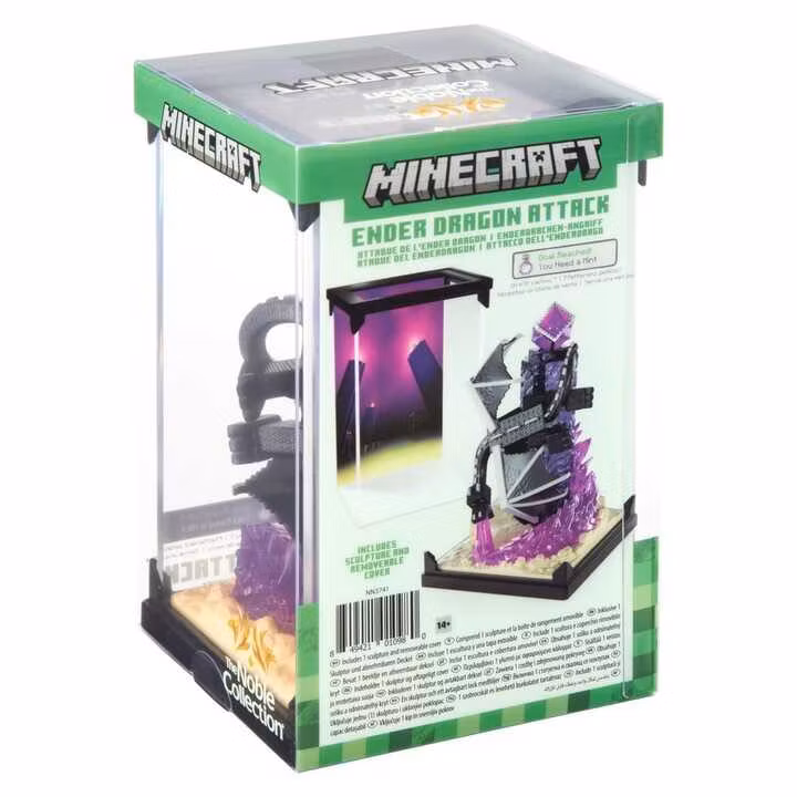 Minecraft Diorama Ender Dragon Attack Figure