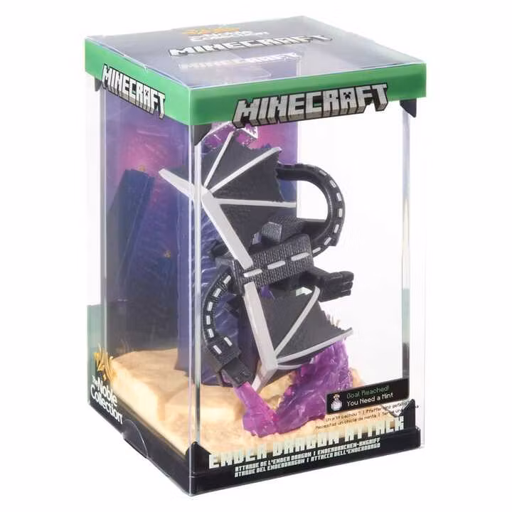 Minecraft Diorama Ender Dragon Attack Figure