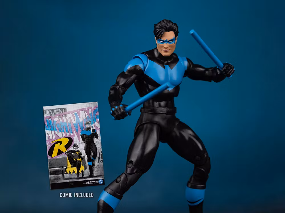 Nightwing #81 Page Punchers Nightwing 7" Action Figure with Comic