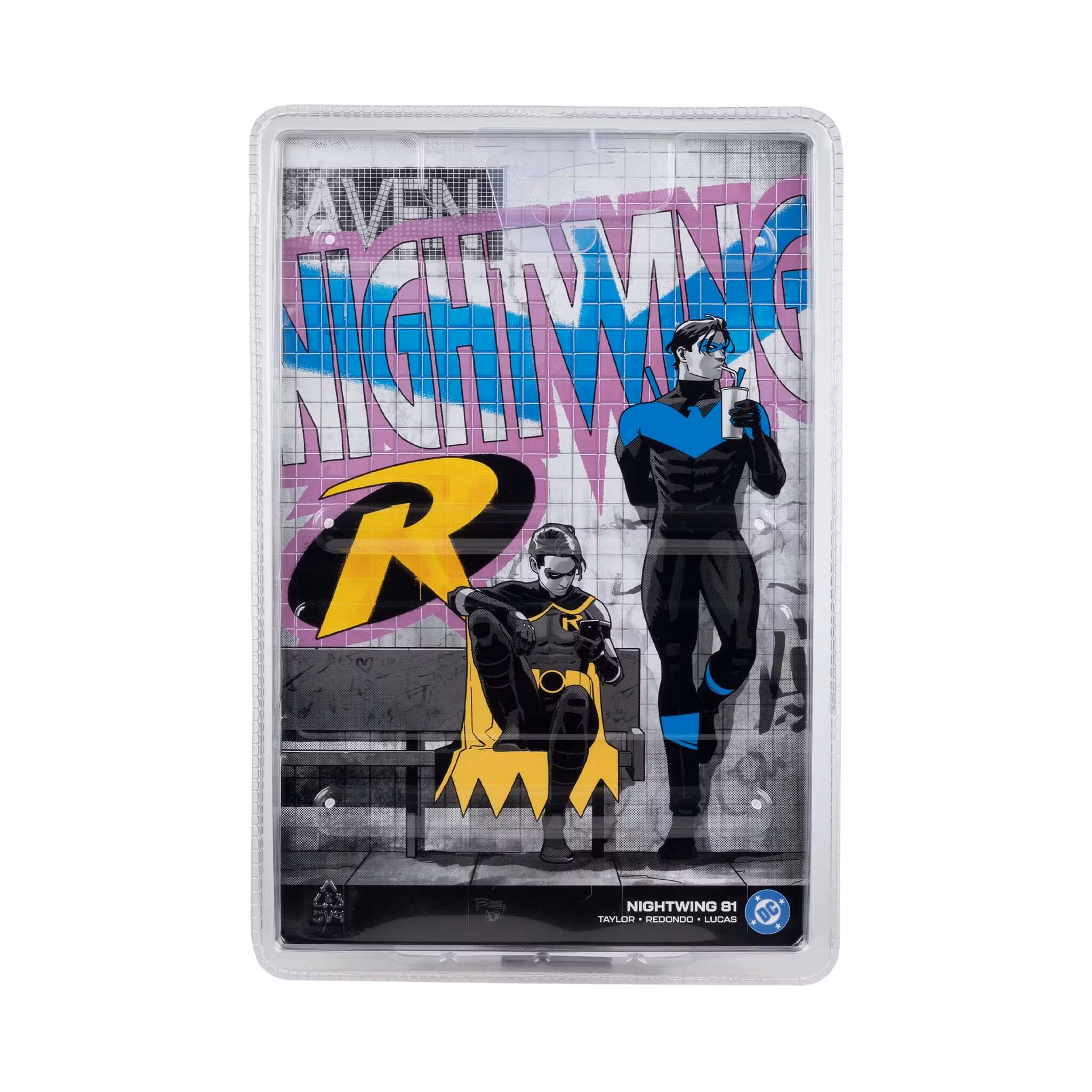 Nightwing #81 Page Punchers Nightwing 7" Action Figure with Comic