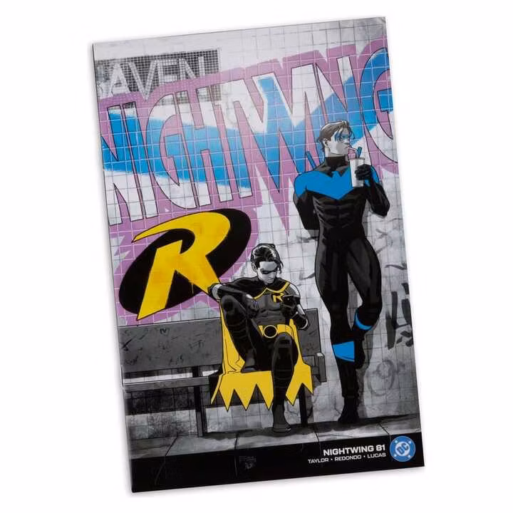 Nightwing #81 Page Punchers Robin Tim Drake (Red Platinum Edition) 7" Action Figure with Comic