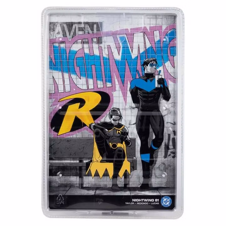Nightwing #81 Page Punchers Robin Tim Drake (Red Platinum Edition) 7" Action Figure with Comic