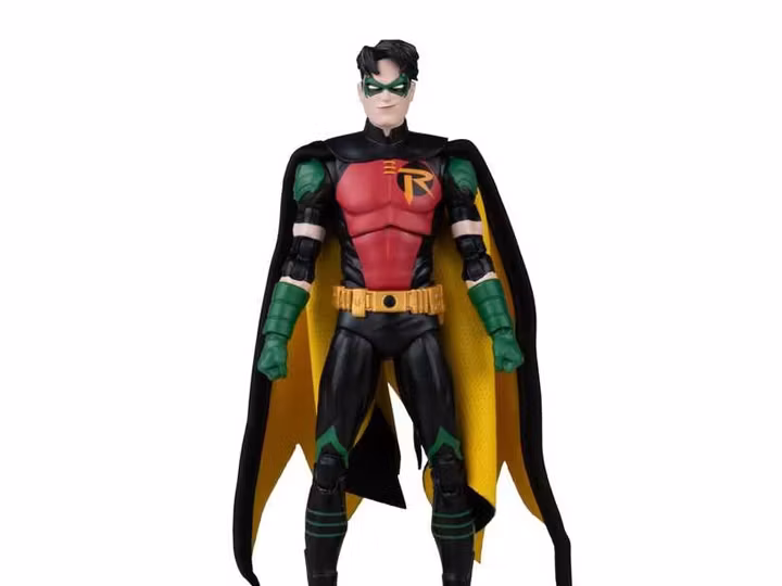 Nightwing #81 Page Punchers Robin Tim Drake (Red Platinum Edition) 7" Action Figure with Comic