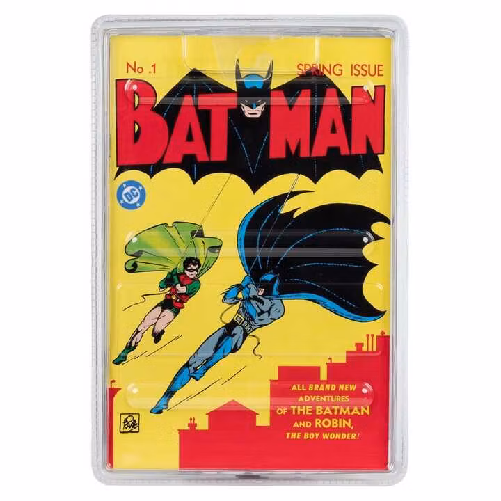 Batman #1 Page Punchers Robin Dick Grayson (Red Platinum Edition) 7" Action Figure with Comic