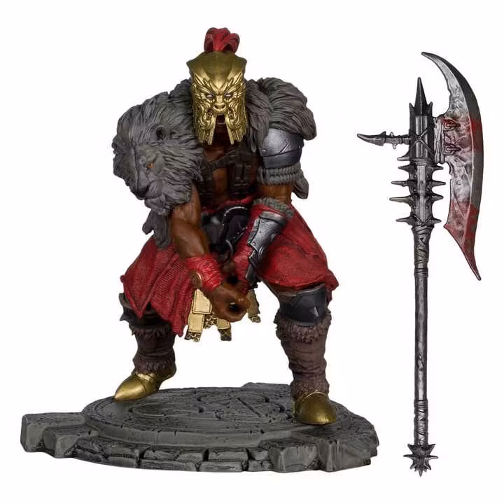 Diablo IV Barbarian 1/12 Scale Figure
