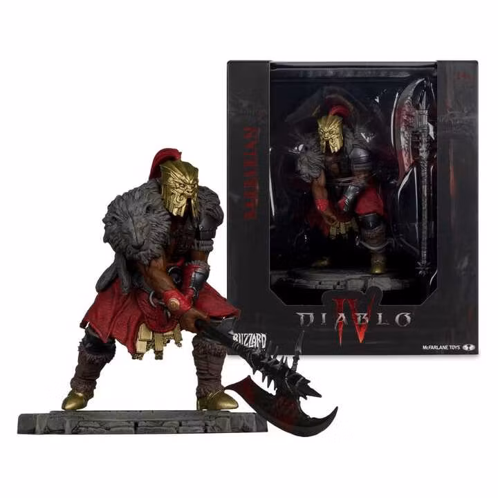 Diablo IV Barbarian 1/12 Scale Figure