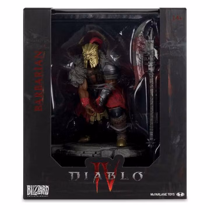 Diablo IV Barbarian 1/12 Scale Figure