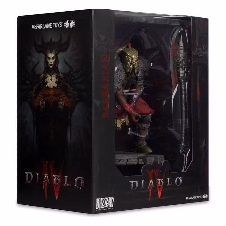 Diablo IV Barbarian 1/12 Scale Figure