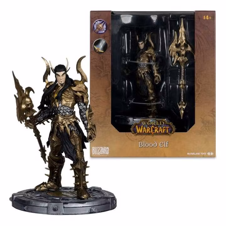 World of Warcraft Blood Elf 1/12 Scale Figure