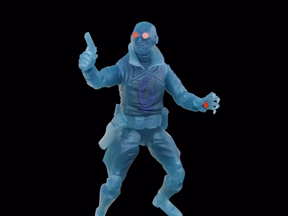 Hellboy Ghost of Lobster Johnson (Glow in the Dark) Exclusive Limited Edition Action Figure
