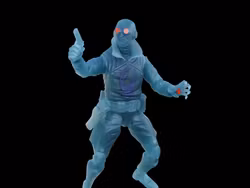Hellboy Ghost of Lobster Johnson (Glow in the Dark) Exclusive Limited Edition Action Figure