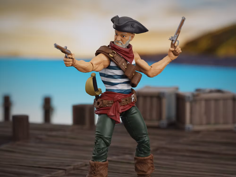 Hero H.A.C.K.S. Daniel Wright: Pirate Quartermaster 1/18 Scale Action Figure