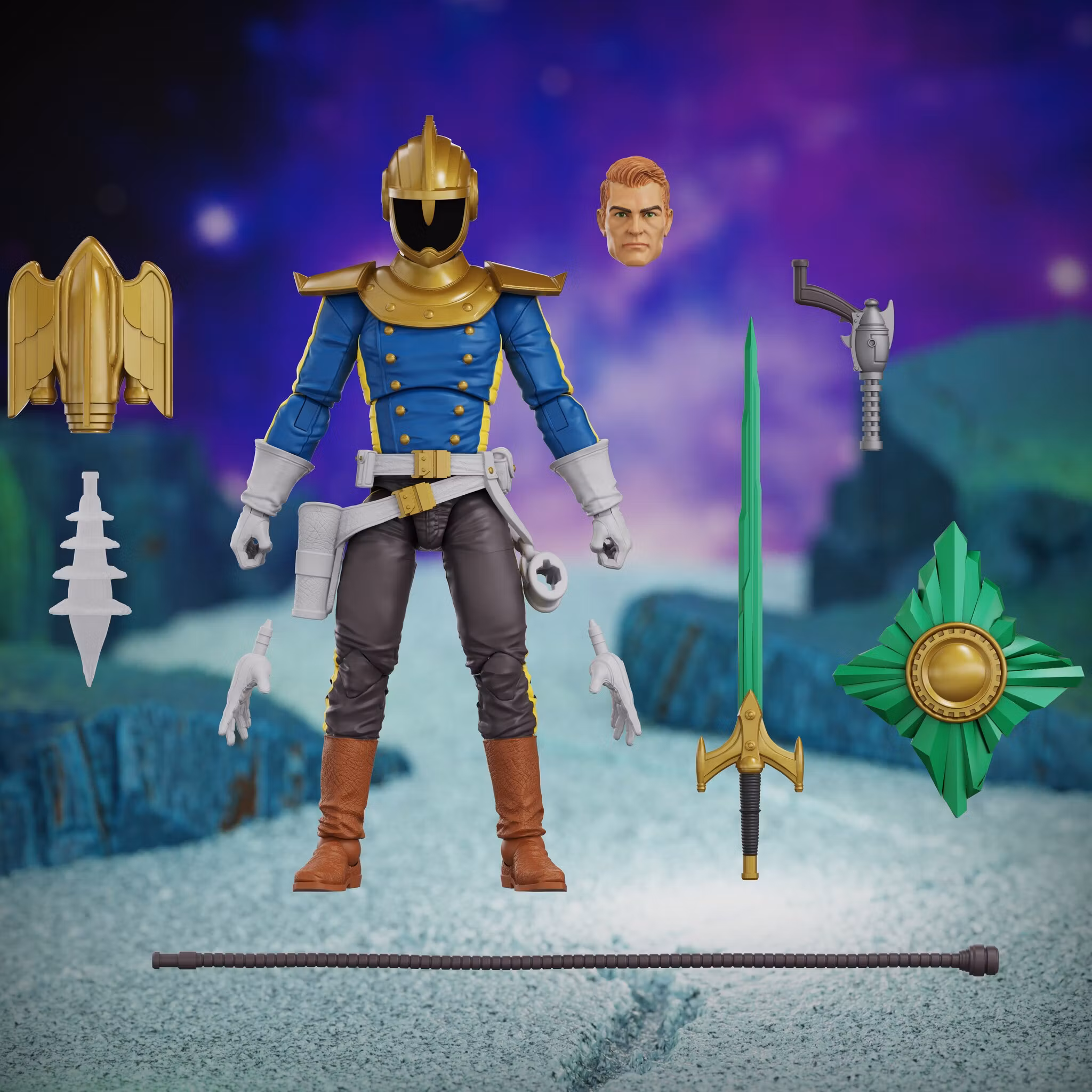 Hero H.A.C.K.S. Jett Steelblade: Stellar Knight of Accord 1/18 Scale Action Figure