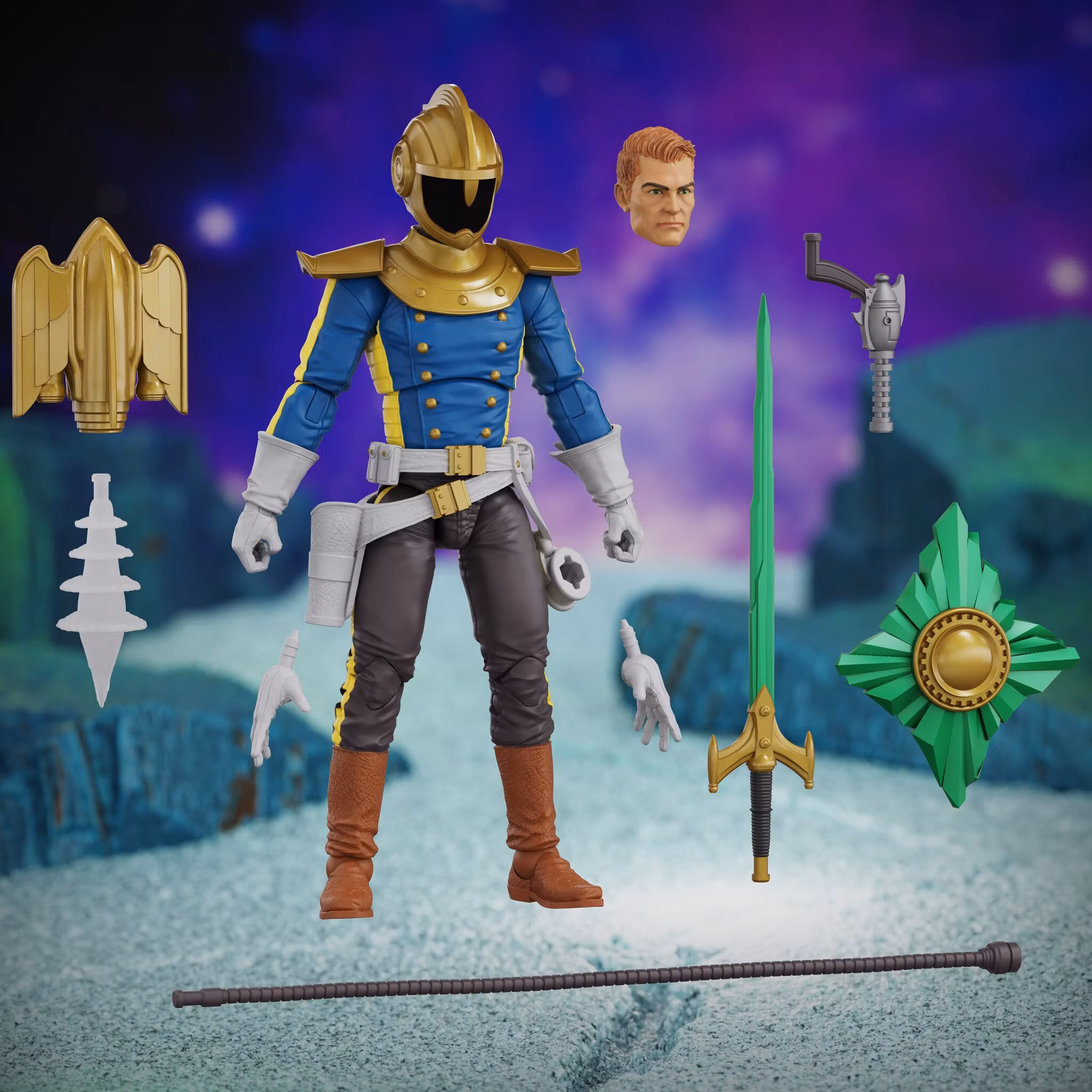Hero H.A.C.K.S. Jett Steelblade: Stellar Knight of Accord 1/18 Scale Action Figure