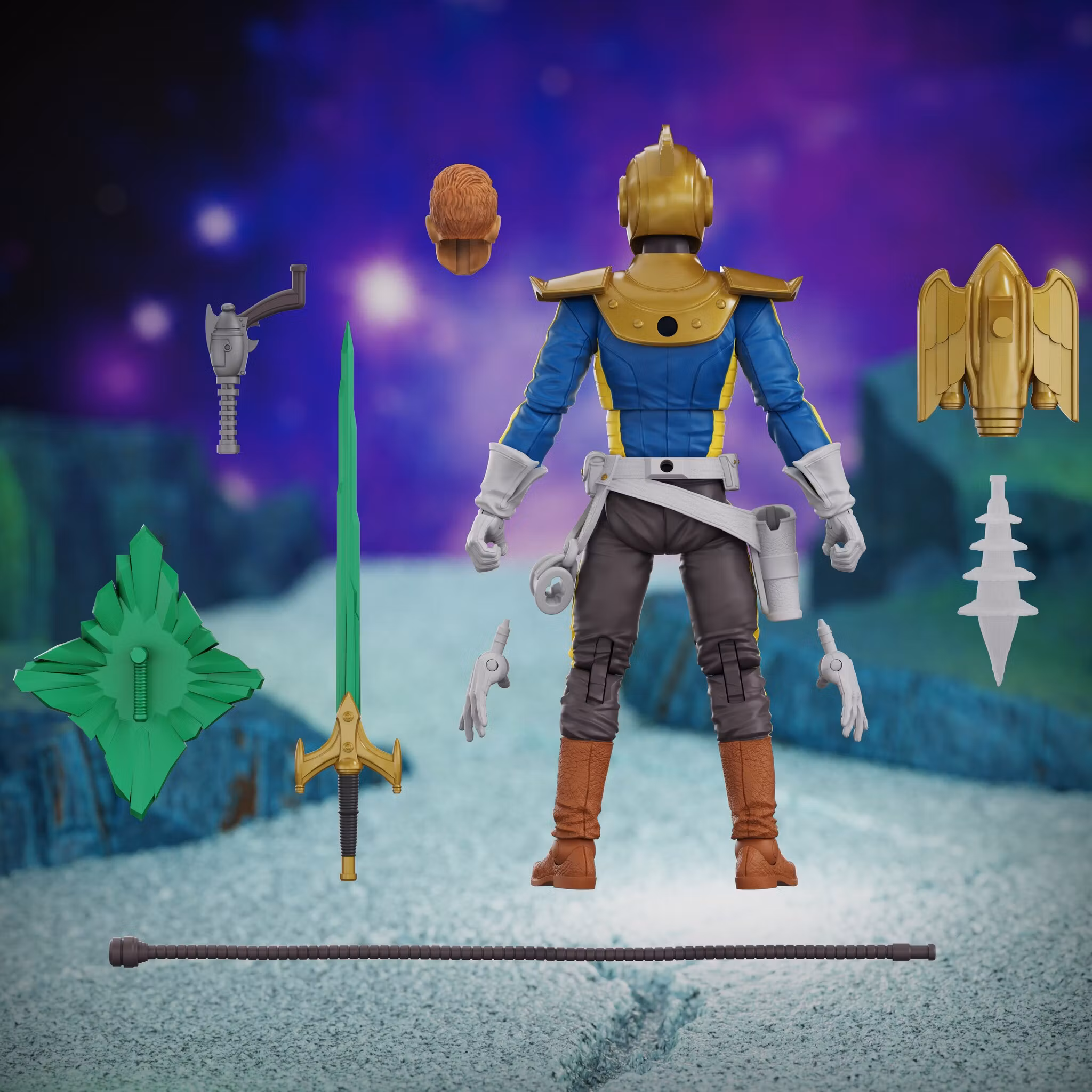 Hero H.A.C.K.S. Jett Steelblade: Stellar Knight of Accord 1/18 Scale Action Figure