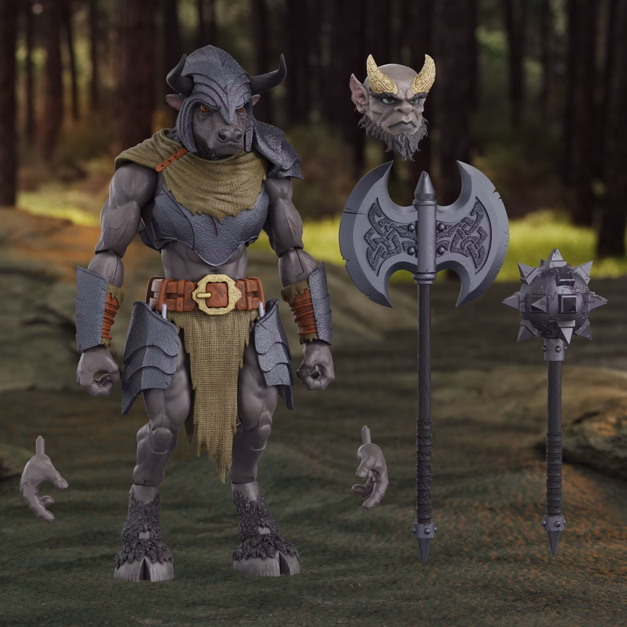 Hero H.A.C.K.S. Minos Auroxos: Labyrinthian Warrior 1/18 Scale Action Figure