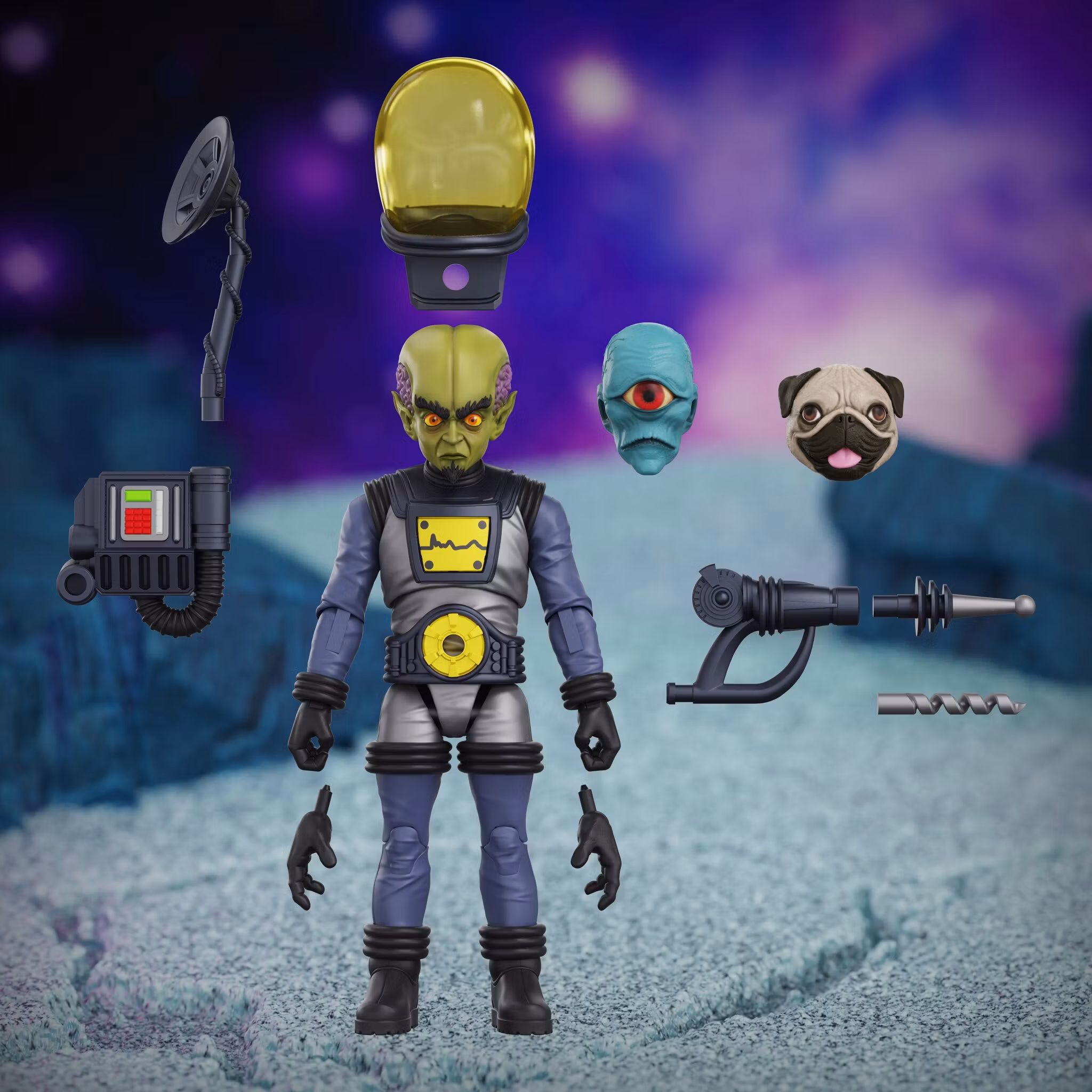 Hero H.A.C.K.S. Zarko Resources Inc.: Galactic Prospectors 1/18 Scale Action Figure