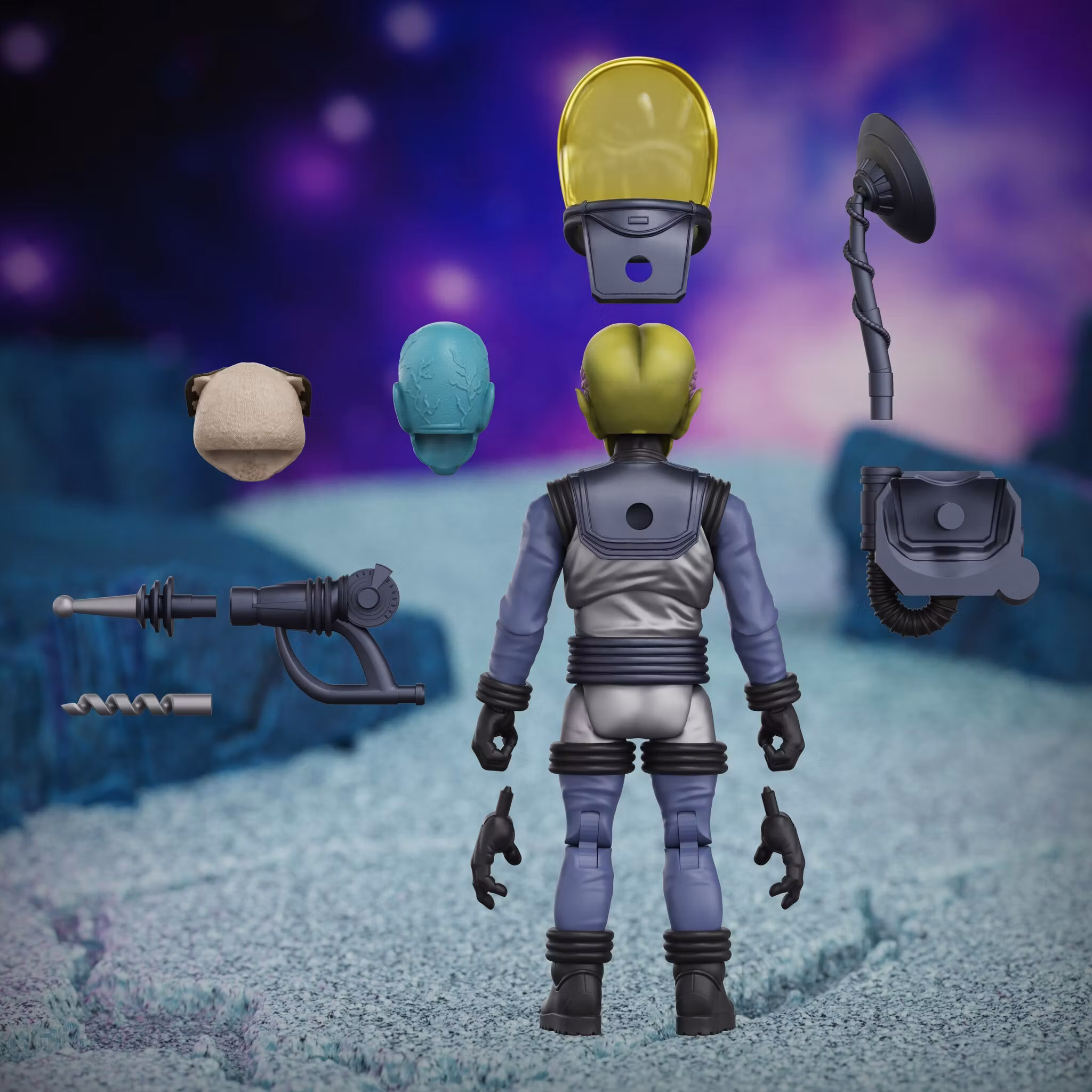Hero H.A.C.K.S. Zarko Resources Inc.: Galactic Prospectors 1/18 Scale Action Figure