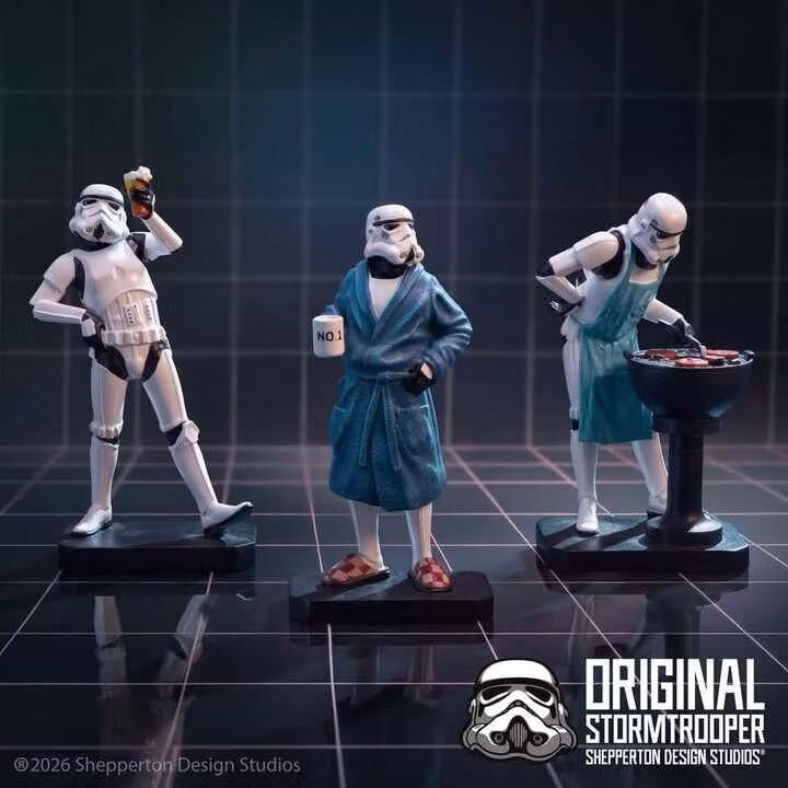 Star Wars Original Stormtrooper Figures Set Living for the Weekend