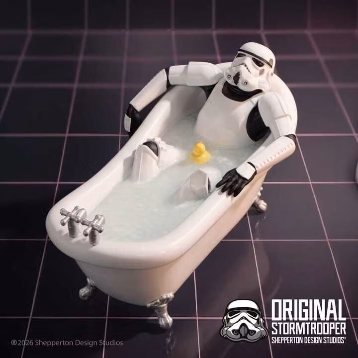 Star Wars Original Stormtrooper Figure Splish Splash