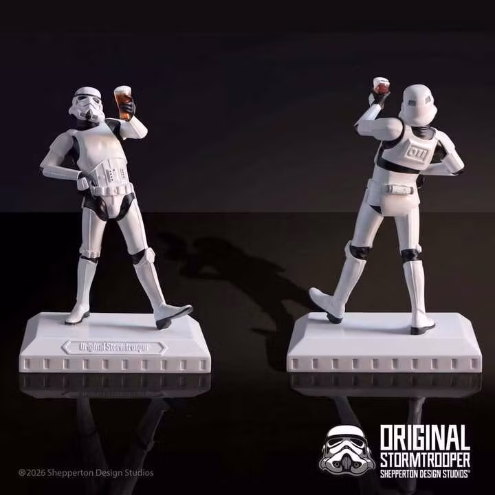 Star Wars Original Stormtrooper Figure Raise a Glass