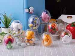 Digimon Adventure DigiColle Mega Egg Figure Good Night DigiColle! Box of 8 Random Figures