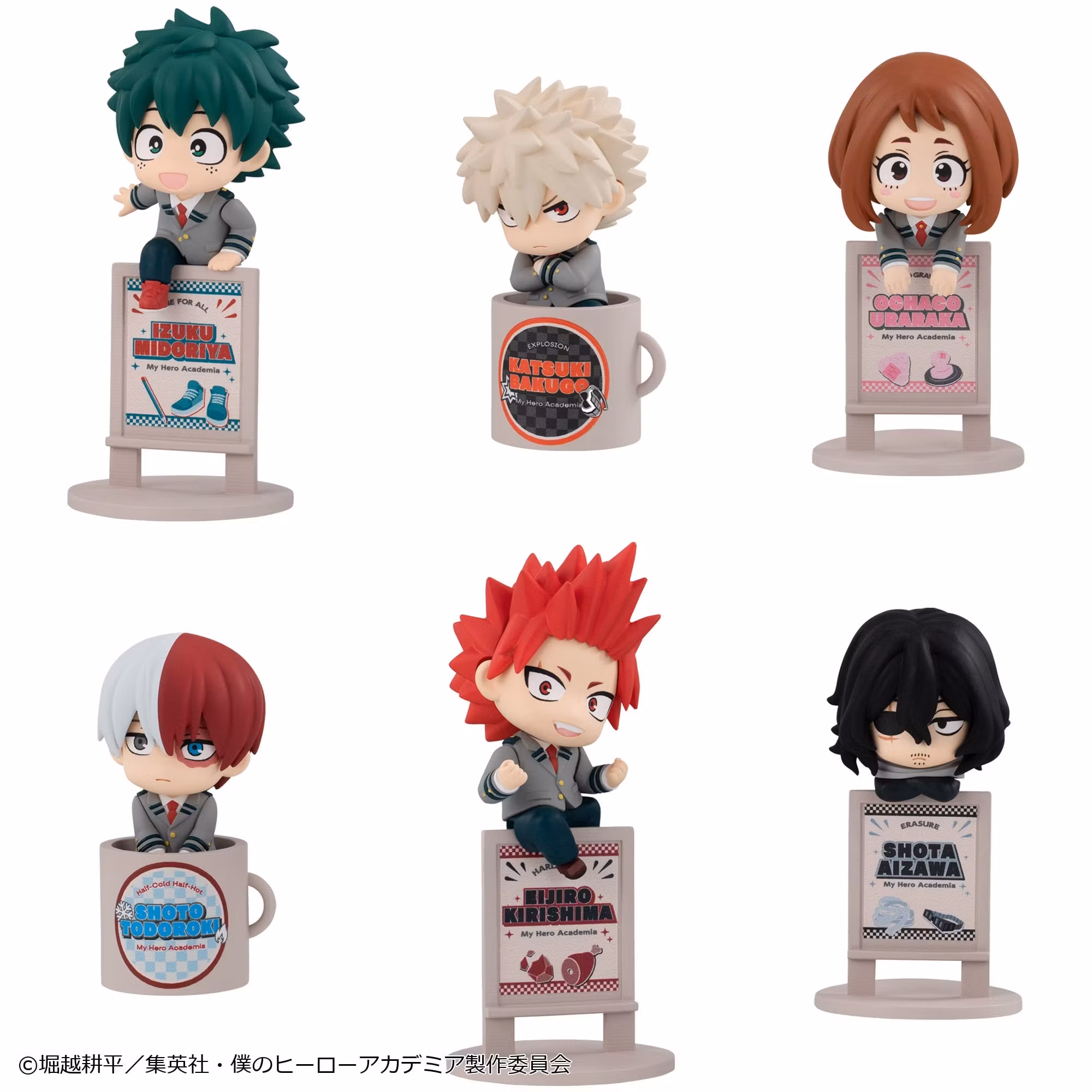 My Hero Academia Ochatomo A Little Break Tea Time Box of 6 Random Figures