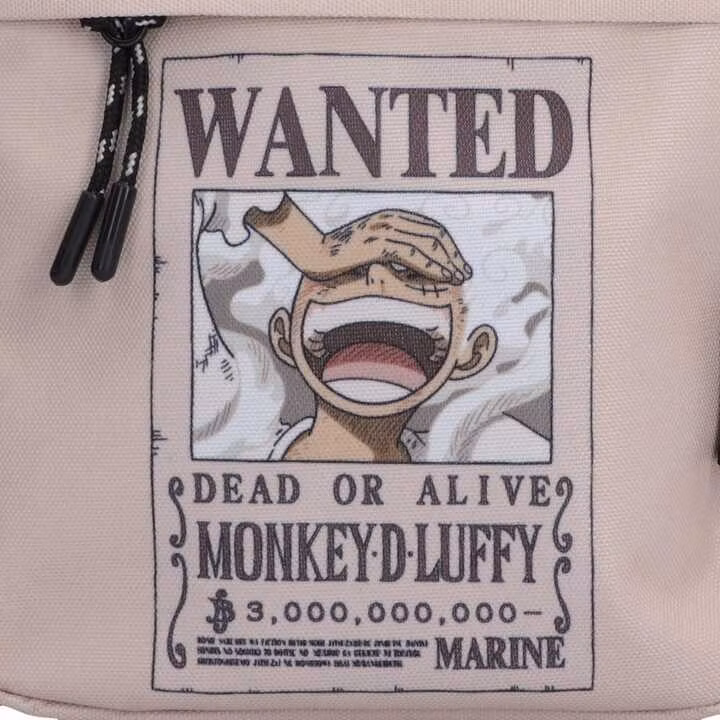 One Piece Crossbody Bag Luffy Wanted Poster