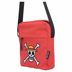 One Piece Crossbody Bag Luffy Jolly Roger (Red)