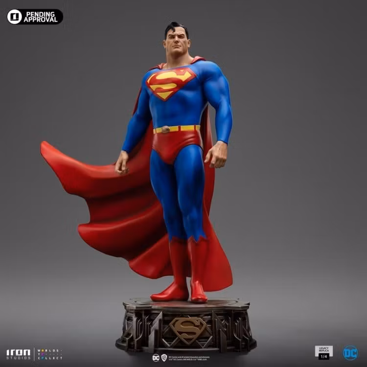 DC Comics Trinity Legacy Replica Superman Limited Edition 1/4 Scale Statue