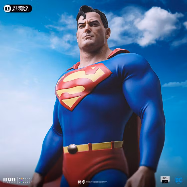 DC Comics Trinity Legacy Replica Superman Limited Edition 1/4 Scale Statue