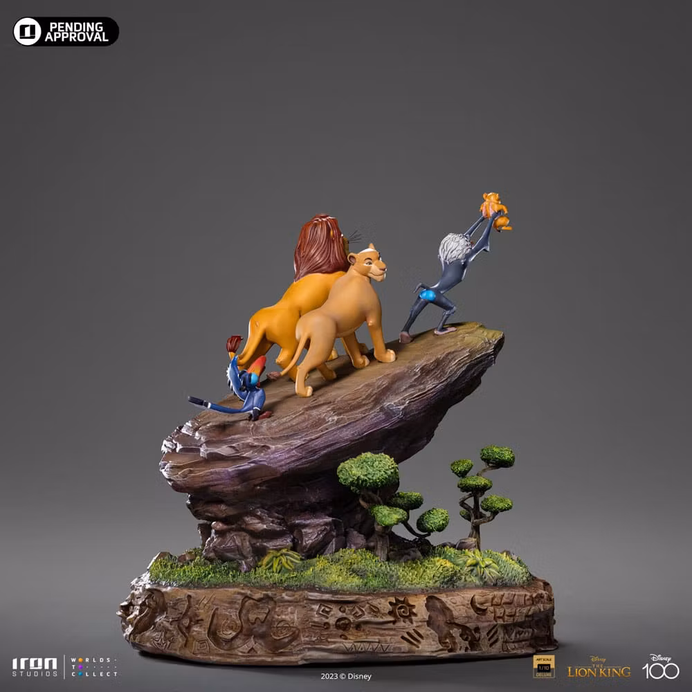 Disney The Lion King 1/10 Deluxe Art Scale Limited Edition Statue