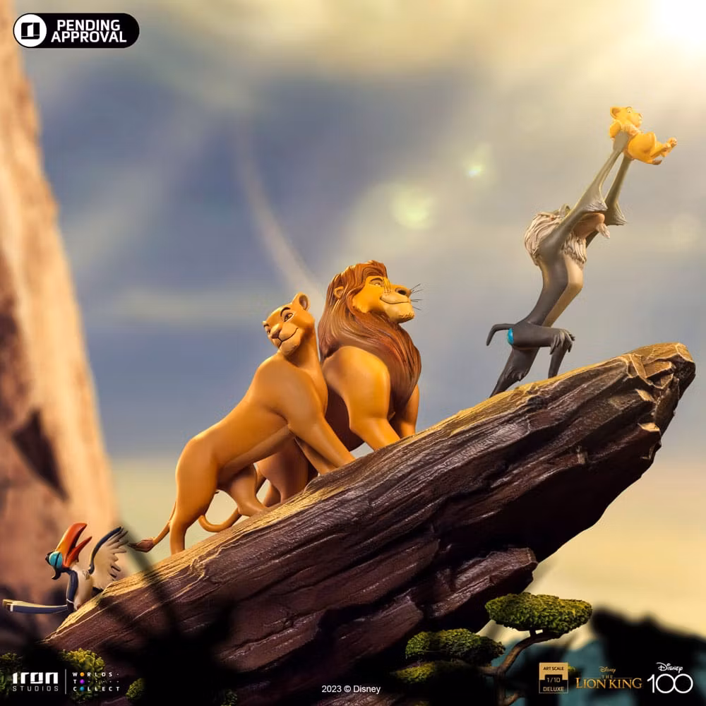 Disney The Lion King 1/10 Deluxe Art Scale Limited Edition Statue
