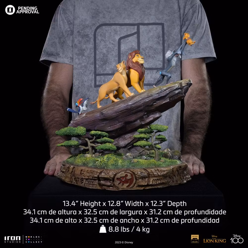 Disney The Lion King 1/10 Deluxe Art Scale Limited Edition Statue
