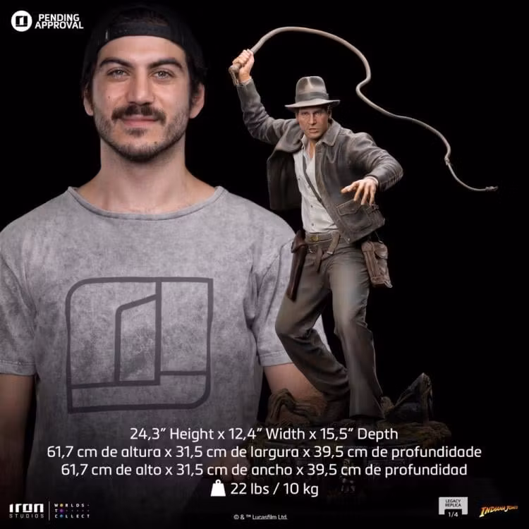 Raiders of the Lost Ark Legacy Replica 1/4 Scale Limited Edition Statue