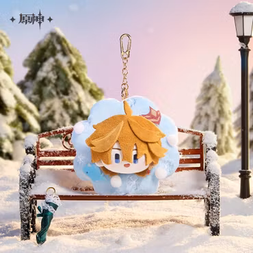 Genshin Impact - Leisurely Winter's Day Series Plushie Keychain - Tartaglia