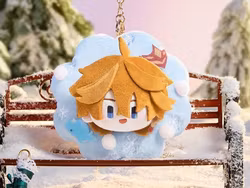 Genshin Impact - Leisurely Winter's Day Series Plushie Keychain - Tartaglia