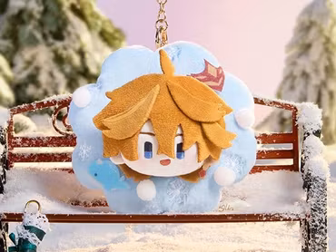 Genshin Impact - Leisurely Winter's Day Series Plushie Keychain - Tartaglia